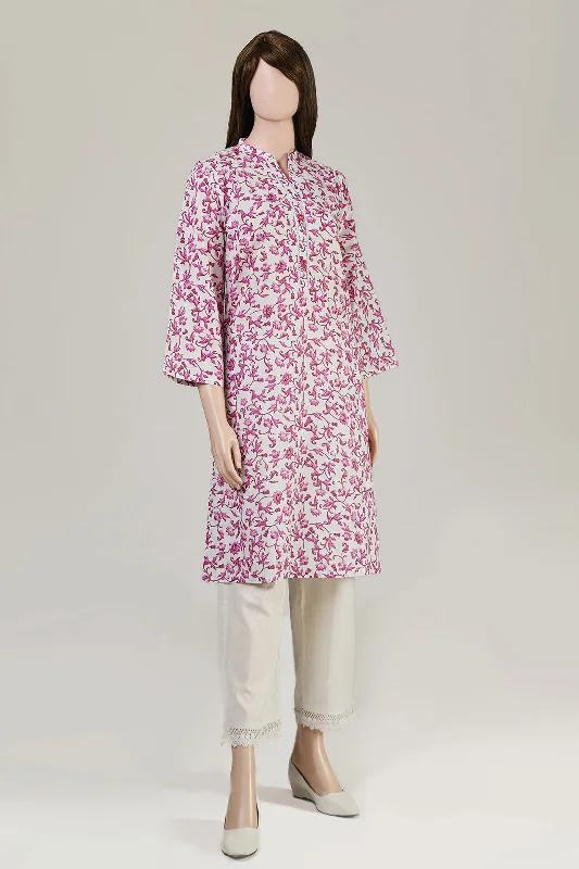 Printed Lawn Stitched Shirt