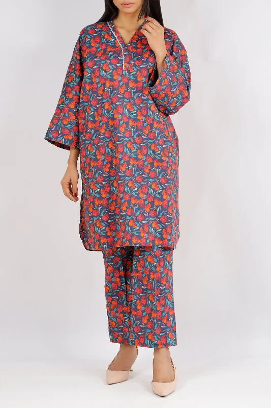 Stitched Self Jacquard 2 Piece (Shirt/Trouser)