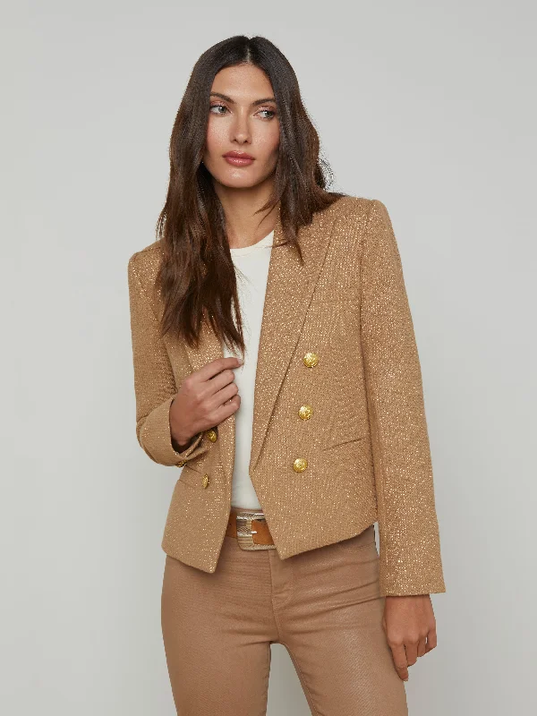 Brooke Open-Front Blazer