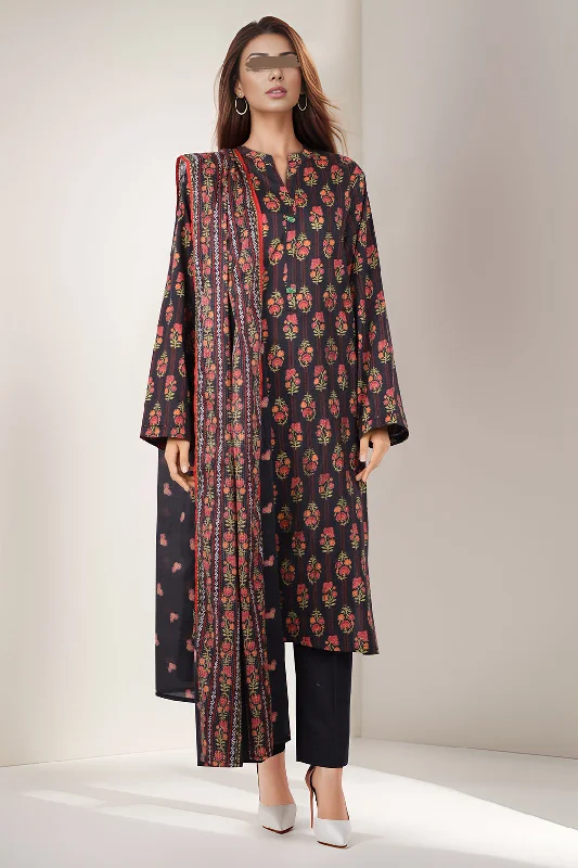 Printed Lawn Stitched 2 Piece (Shirt/Dupatta)