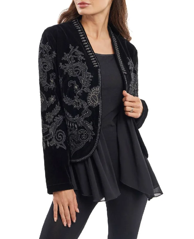 AD2339 - Velvet Embroidered Jacket