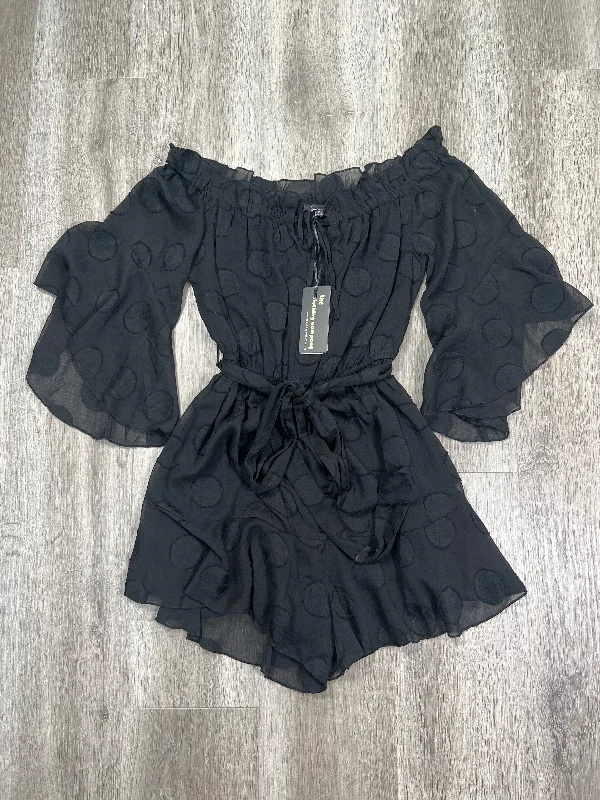 Romper By THE CLOTHING COMPANY In Black, Size: M