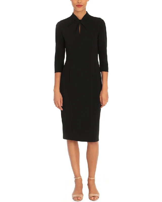 Donna Morgan Theana 3/4-Sleeve Midi Dress