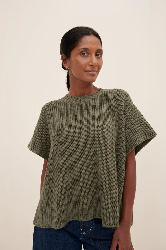 Kowtow Sofia Top - Olive Pre Order