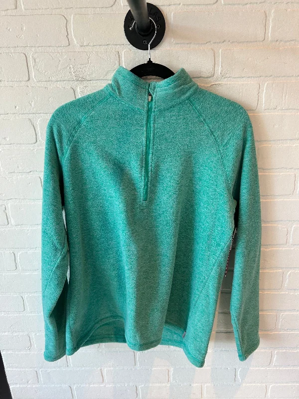 Top Long Sleeve By Eddie Bauer In Green, Size: L