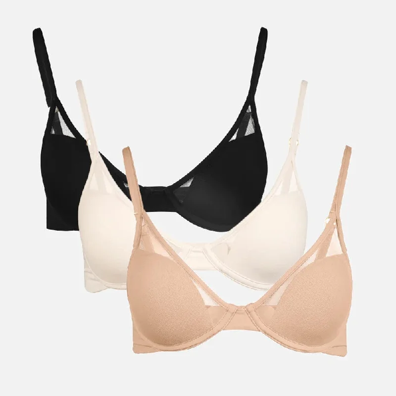 The Classic All You Bra Trio (3 Pack)