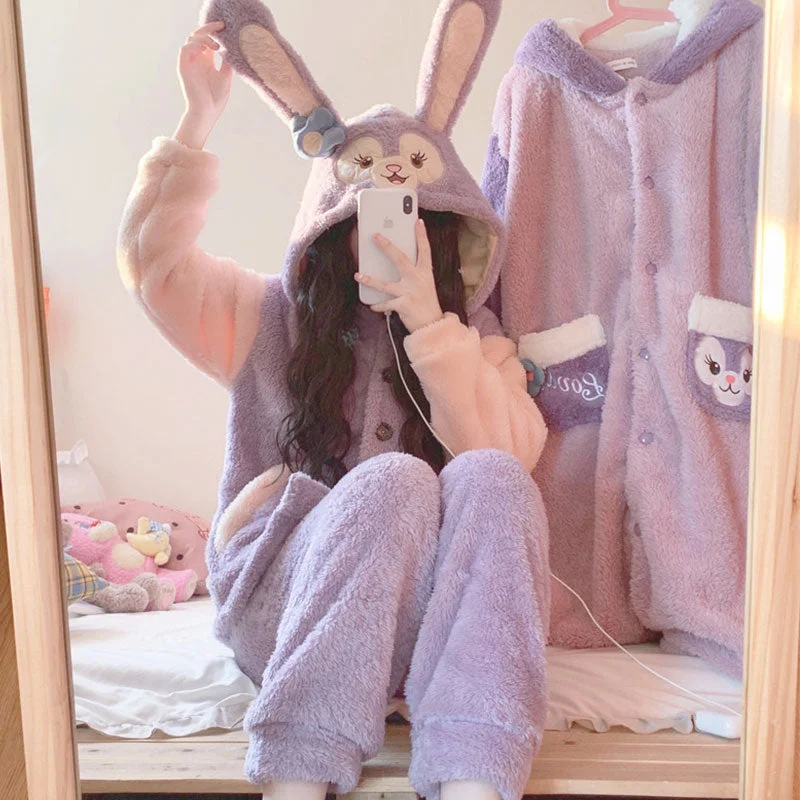 Purple Bunny Pajamas PL50872