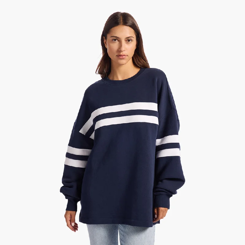 Varsity Crewneck | Navy