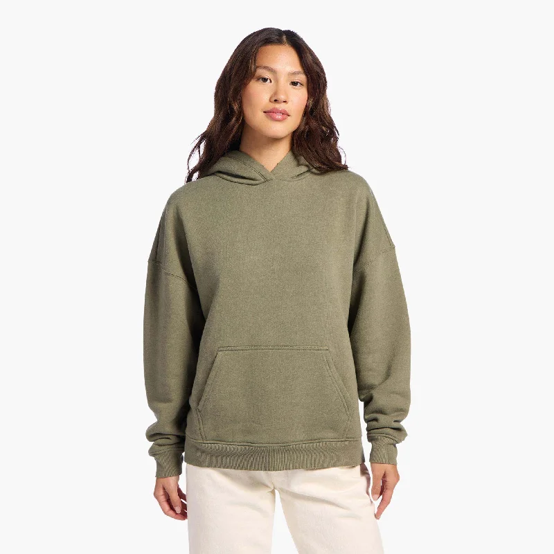 Vintage Fleece Hoodie | Olive