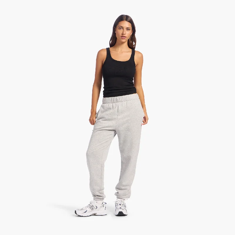 Vintage Fleece Jogger | Heather Grey