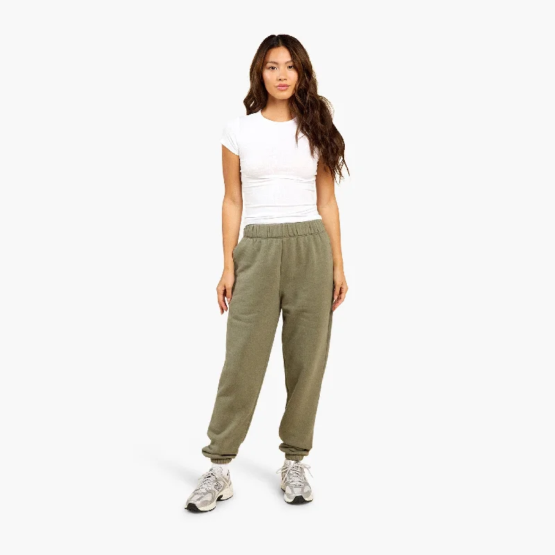 Vintage Fleece Jogger | Olive