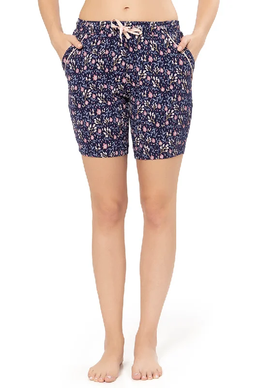 Sleep Shorts - Ocean Cavern Floral Print