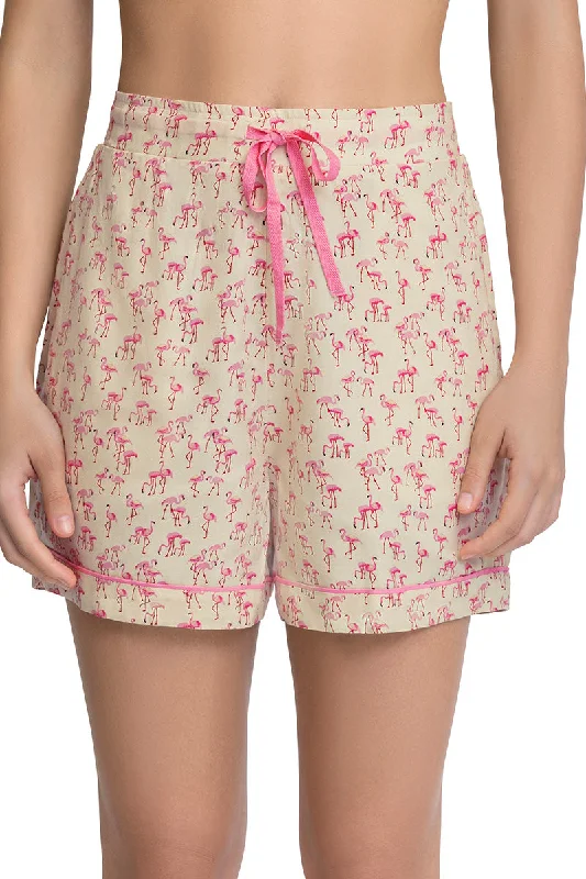 Sleep Shorts - Flamingo Pr