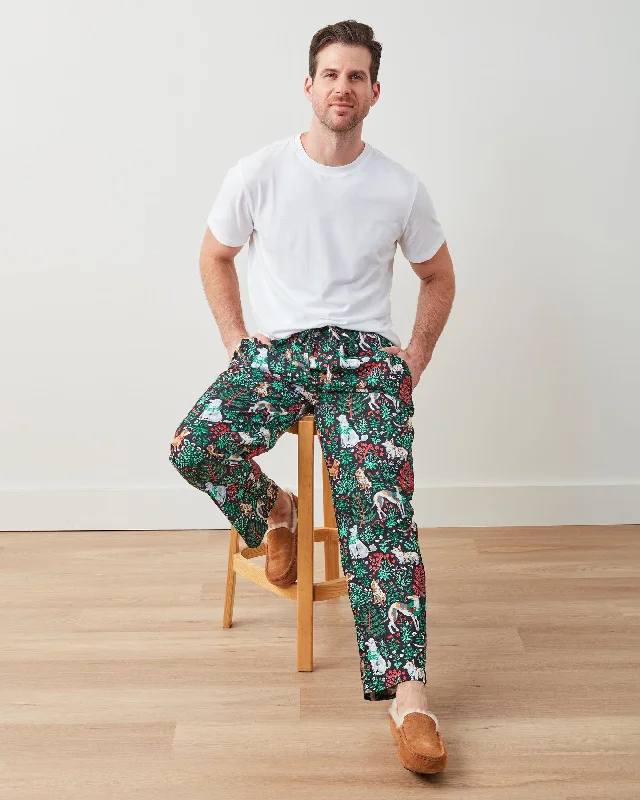 Happy Howlidays - Men's PJ Pants - Ink